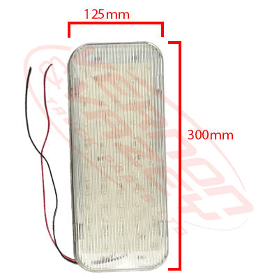 INTERIOR LIGHT - 300X125X20 - UNIVERSAL - ALL MAKES/MODELS - IL-300X125X20