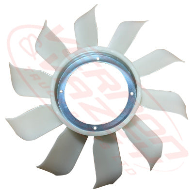 IS-FAN-4JJ1 - ISUZU ENGINE PARTS - FAN BLADE - 10 BLADE - 455MM TO SUIT ISUZU 4JJ1