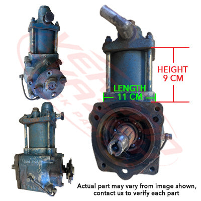 NS-AIRCOM-ND6-01S - NISSAN ENGINE PARTS - AIR COMPRESSOR - AIR COOLED - SINGLE CYLINDER TO SUIT NISSAN ND6/NE6