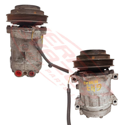 NS-AIRCON-GH7-01S - NISSAN ENGINE PARTS - AIR CONDITION COMPRESSOR - MULTI BELT TO SUIT NISSAN GH7