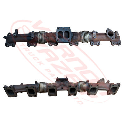 NS-GE13-MAN-01S - NISSAN ENGINE PARTS - EXHAUST MANIFOLD - W/ EGR - 2 BOLT TO SUIT NISSAN GE13T
