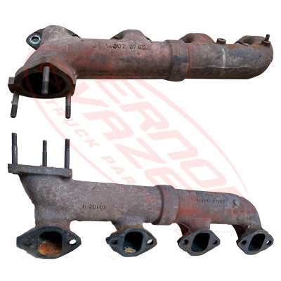 NS-MAN-RF8-4S - NISSAN ENGINE PARTS - EXHAUST MANIFOLD - TURBO TO SUIT NISSAN ENGINE RF8