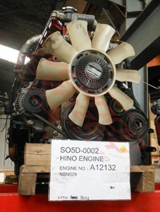 SO5D - HINO ENGINE S05D - ** INFORMATION PART **