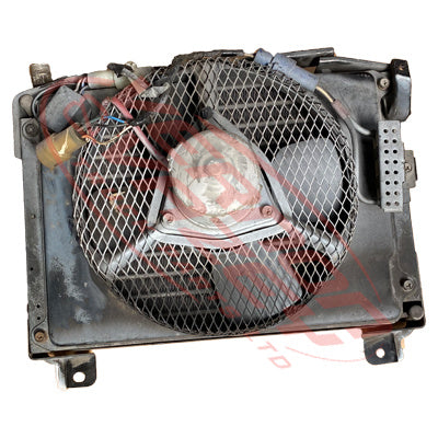 AIRCON CONDENSER - WITH COMPLETE FAN - TOYOTA 15B - BU102 - TY-ACCON-15B-02S