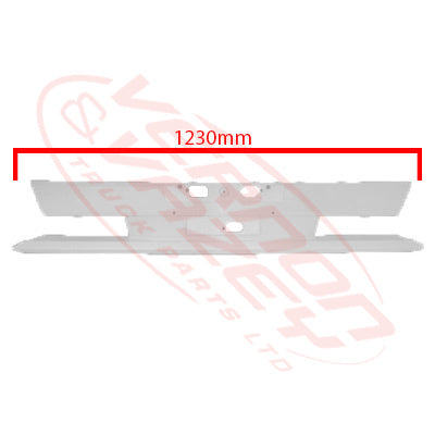 3192090-02 - FRONT BUMPER CENTRE - LOW - NARROW - HINO RANGER 500 2015- FD, FE
