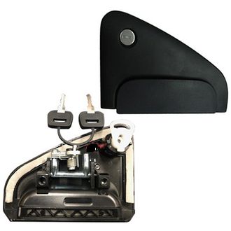 1010010-71 - DOOR HANDLE - OUTER - WITH KEY - L/H - DAF CF 85