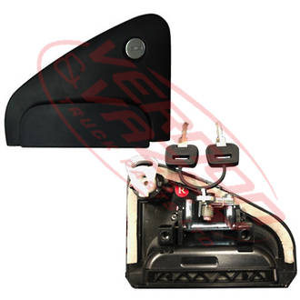 1010010-72 - DOOR HANDLE - OUTER - WITH KEY - R/H - DAF CF 85