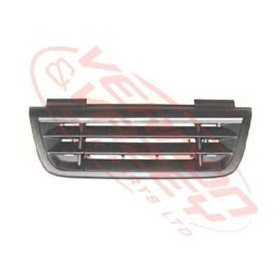 1010099-01 - GRILLE - LOWER - W/MOULDING - DAF CF 85