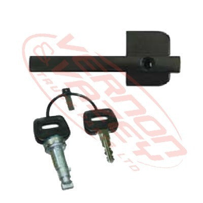 1020010-74 - DOOR HANDLE - OUTER - W/KEY - R/H - DAF XF95/105
