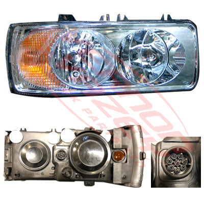1020094-42 - HEADLAMP - R/H - DAF XF95  2002-