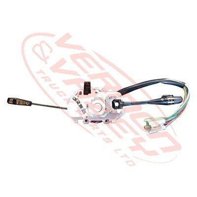 1296061-01 - TURN SIGNAL SWITCH - W/O EXH BRAKE - 18 PIN - DAIHATSU DELTA V59/V78/V76 1985-98