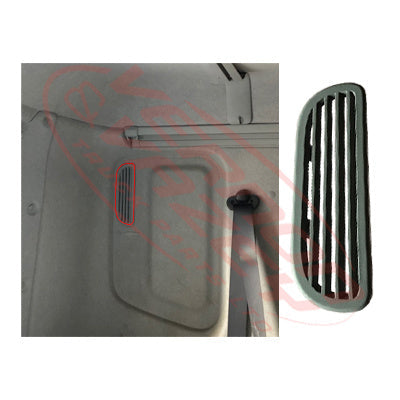 1684125-70S - REAR PILLAR VENT - L=R - INNER - NISSAN CONDOR MK/PK 2011- GENUINE RECYCLED