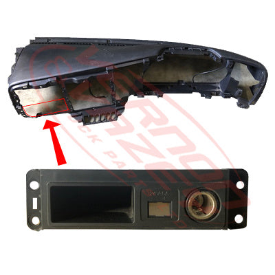 1684134-10S - DASH PANEL - CIGARETTE LIGHTER GARNISH - NISSAN CONDOR MK/PK 2011- GENUINE RECYCLED