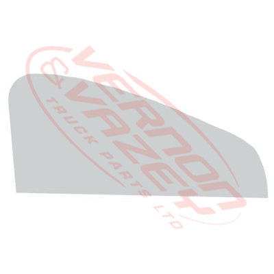 1684010-83S - GLASS - FRONT DOOR 1/4 PCE - L/H - FIXED - NISSAN MK/LK/PK 1994- GENUINE RECYCLED