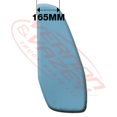1684010-84S - GLASS - FRONT DOOR 1/4 PCE - R/H - FIXED - NISSAN MK/LK/PK 1994- GENUINE RECYCLED