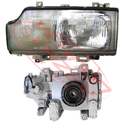 1688094-21 - HEADLAMP - L/H - W/CUT OUT - 1996- - NISSAN CK450/CW520/CK520 1996-