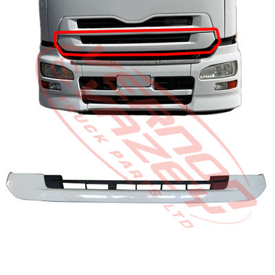 1688599-02 - GRILLE - LOWER - NISSAN QUON 2006- AFTERMARKET