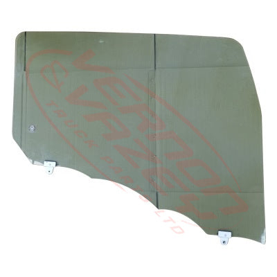 1693110-86S - GLASS - FRONT DOOR - R/H - NISSAN ATLAS F24 2006- GENUINE RECYCLED
