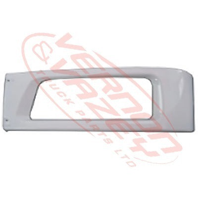 3081090-25 - FRONT BUMPER - HEADLAMP SURROUND - L/H - ISUZU GIGA CVR/CXZ/CXM/EXR 1997-
