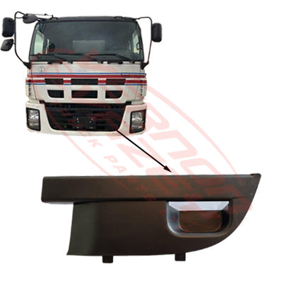 3081090-83S - FRONT BUMPER - LWR GRILLE INSERT - L/H - 2011- - ISUZU GIGA CVR/CXZ/CXM/EXR 2011- GENUINE RECYCLED