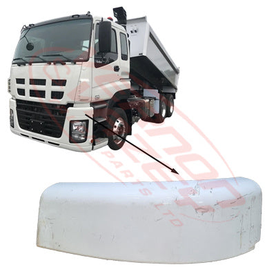 3081090-86S - FRONT BUMPER - UPPER GARNISH - R/H - 2011- - ISUZU GIGA CVR/CXZ/CXM/EXR 2011- GENUINE RECYCLED