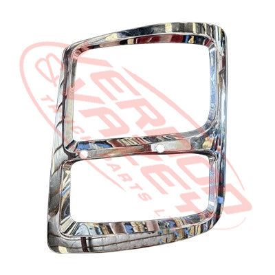 3082094-83 - HEADLAMP - SURROUND - W/WASHER NOZZLE HOLES - L/H - CHROME - ISUZU GIGA CVR/CXZ/CXM/EXR 2017-