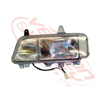 3081094-41 - HEADLAMP - L/H - MANUAL ADJUST - FITS IN FRONT PANEL - ISUZU GIGA CVR/CXZ/CXM/EXR 1997-