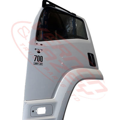 3092010-03S - FRONT DOOR - L/H - SHELL - W/MIRROR ARM HOLE - ISUZU FRR/FSR/FTR/FVR 2008 GENUINE RECYCLED
