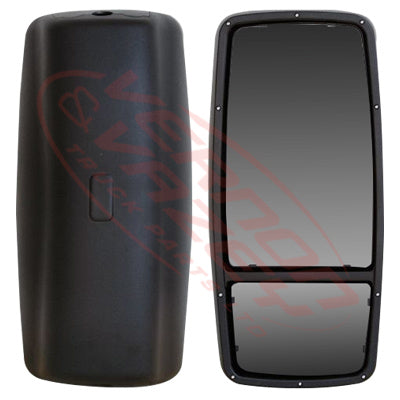 3092016-41S - MIRROR HEAD - L/H - SPLIT MIRROR, ELECTRIC AND HEATED - 510X230MM - ISUZU FRR/FSR/FTR/FVR 2008 GENUINE RECYCLED