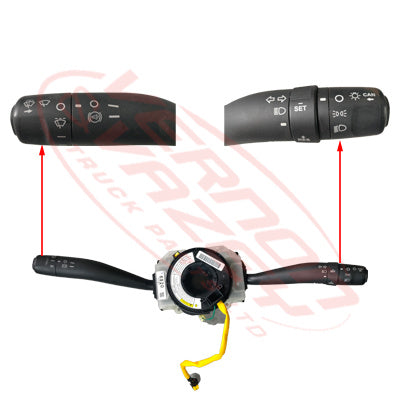 3092061-00S - TURN SIGNAL SWITCH - EXH/BRAKE - ISUZU FRR/FSR/FTR/FVR 2008 GENUINE RECYCLED