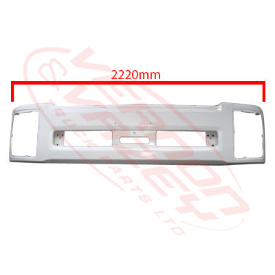 3092090-01 - FRONT BUMPER - WIDE CAB - 500MM DEEP - ISUZU FRR/FSR/FTR/FVR 2008 - H/L IN BUMPER AFTERMARKET