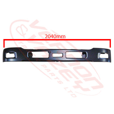 3092090-15 - FRONT BUMPER - NARROW CAB - 260MM DEEP - ISUZU FRR/FSR/FTR/FVR 2008 - H/L IN CORNER PANEL AFTERMARKET
