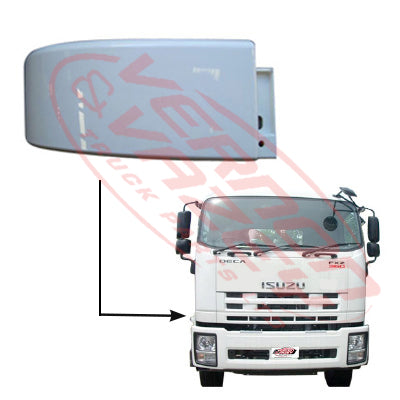 3092099-08 - LOWER GRILLE - END - R/H - HIGH CAB - ISUZU FRR/FSR/FTR/FVR 2008 AFTERMARKET