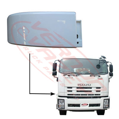 3092099-08S - LOWER GRILLE - END - R/H - HIGH CAB - ISUZU FRR/FSR/FTR/FVR 2008 GENUINE RECYCLED