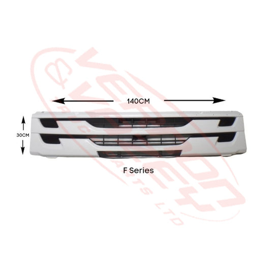 3092099-10 - GRILLE - WITH INNER - NARROW CAB - ISUZU FRR/FSR/FTR/FVR 2016- AFTERMARKET