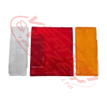 3097098-50 - REAR LAMP - LENS - L/H=R/H - COMPLETE SET - ISUZU ELF NPR/NRR/NKR/NHR 1994- AFTERMARKET