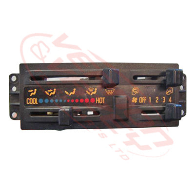 3097029-91S - HEATER CONTROL - MANUAL - WITHOUT A/C - ISUZU ELF NPR/NRR/NKR/NHR 1994- GENUINE RECYCLED