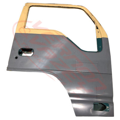 3097110-02S - FRONT DOOR - R/H - W/SIDE LAMP HOLE - ISUZU ELF NKR/NPR/NQR 2004- GENUINE RECYCLED