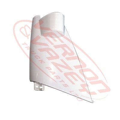 3097124-02 - FRONT CORNER PANEL - W/MIRROR HOLE - R/H - ISUZU ELF NKR/NPR/NQR 2004-