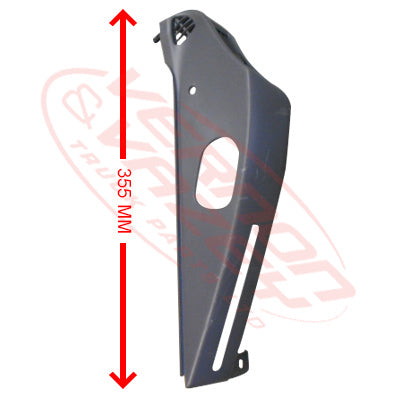 3097134-05S - DASH END - LH - F/LIFT - 355MM HIGH - ISUZU ELF NKR/NPR/NQR 2008- F/LIFT GENUINE RECYCLED
