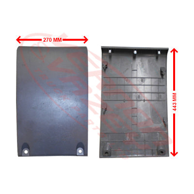 3097134-09S - DASH PANEL - L/H - LOWER - F/LIFT - 443MM X 270MM - ISUZU ELF NKR/NPR/NQR 2008- F/LIFT GENUINE RECYCLED