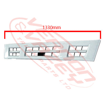 3097199-71S - GRILLE - LOWER - WIDE - ONE BAR - ISUZU ELF NKR/NPR/NQR 2004- GENUINE RECYCLED