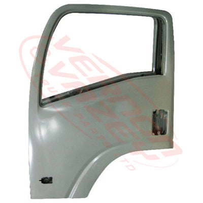 3097210-05S - FRONT DOOR - L/H - SHELL - W/O MIRROR ARM HOLE - ISUZU NKR/NPR 2009- GENUINE RECYCLED