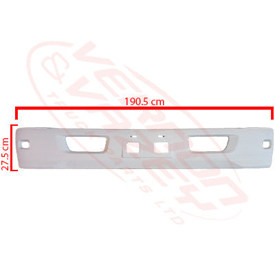 3097290-08W - FRONT BUMPER - WIDE - ISUZU NKR/NPR 2022- AFTERMARKET