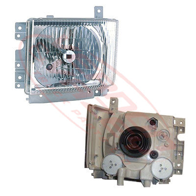 3097294-1S - HEADLAMP - L/H - MANUAL - ISUZU NKR/NPR 2009- GENUINE RECYCLED