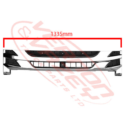 3097299-14 - GRILLE - LOWER - WIDE - ISUZU NKR/NPR 2016- AFTERMARKET