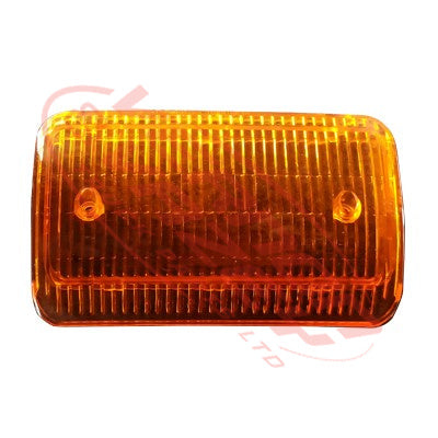 3788070-55 - ROOF LAMP - LENS - AMBER - MITSUBISHI FP517/FP519/FP350 1997-