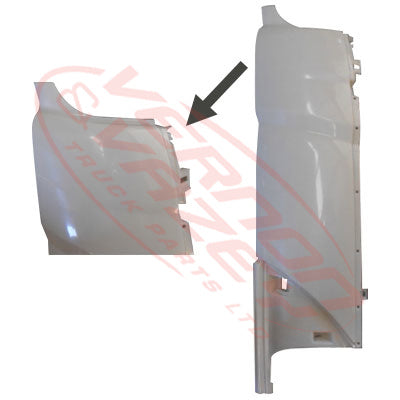 3186224-02S - FRONT CORNER PANEL - R/H - W/O MIRROR - HINO 700 2002- GENUINE RECYCLED