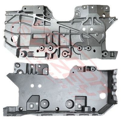 3186230-11S - BATTERY RACK & AIR TANK HOLDER - REAR - ALLOY - HINO 700 2002- GENUINE RECYCLED