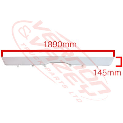 3186320-00 - FRONT PANEL UPPER GARNISH - HINO 700 FS/FY 2020- AFTERMARKET